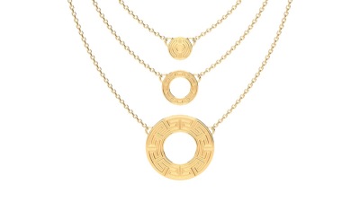  ANKA Tokens Multilayer Necklace-latest NECKLACE design 2021