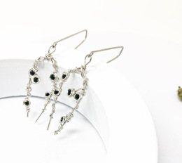Silver & pearls 6-latest EARRING design 2021