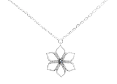Openwork Flower Necklace-latest NECKLACE design 2021