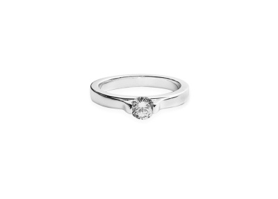 Cubic Zirconia Silver Plating Ring-latest RING design 2021
