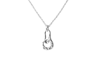 Silver Plating Floral Necklace-latest NECKLACE design 2021