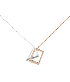 Triangle Pendant Geometric Necklace-latest NECKLACE design 2021
