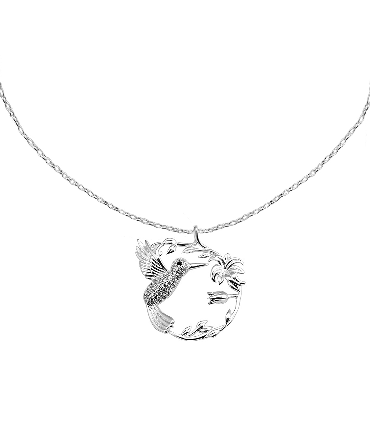 Hummingbird Pendant Necklace by Vernon Wilson of Panama Bay Jewelers -latest NECKLACE,Layer Sets design 2021