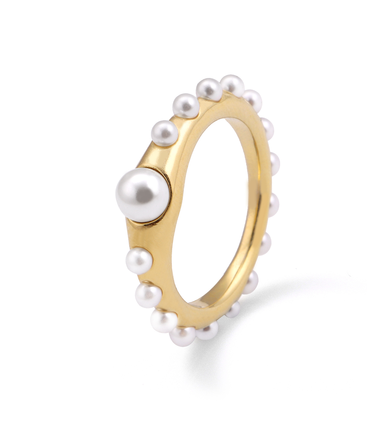 Simple Pearl Ring -latest RING,Adjustable design 2021