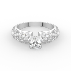 solitaire ring classic round brand-latest RING design 2021