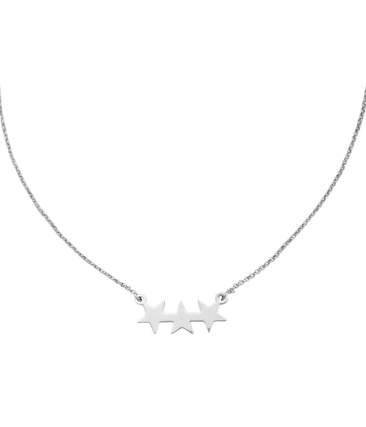 Hestness Anne Lise | 3 stars necklace -latest NECKLACE,Pendant Necklaces design 2021
