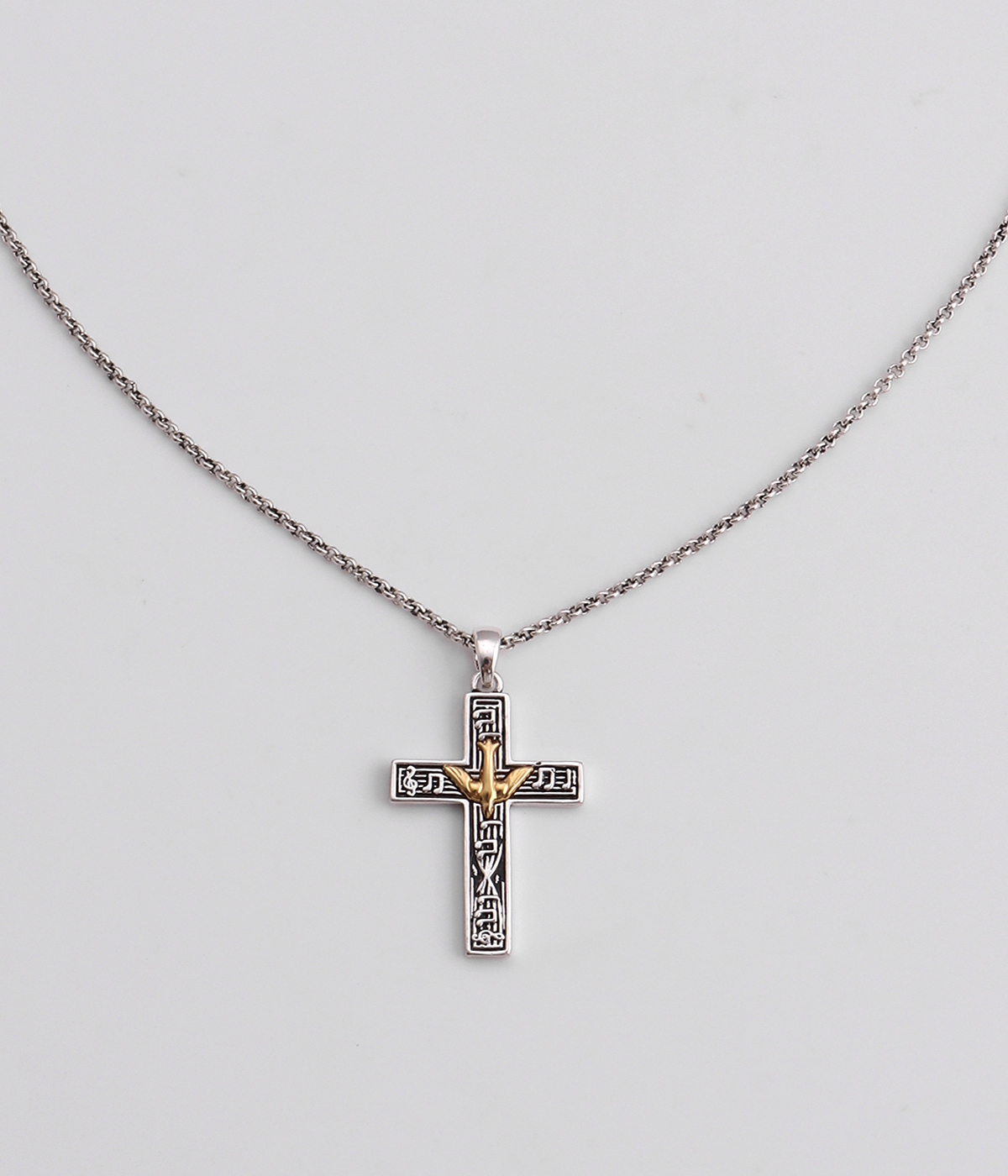 Dove Cross by Vernon Wilson of Panama Bay Jewelers | VW010 -latest NECKLACE,Layer Sets design 2021