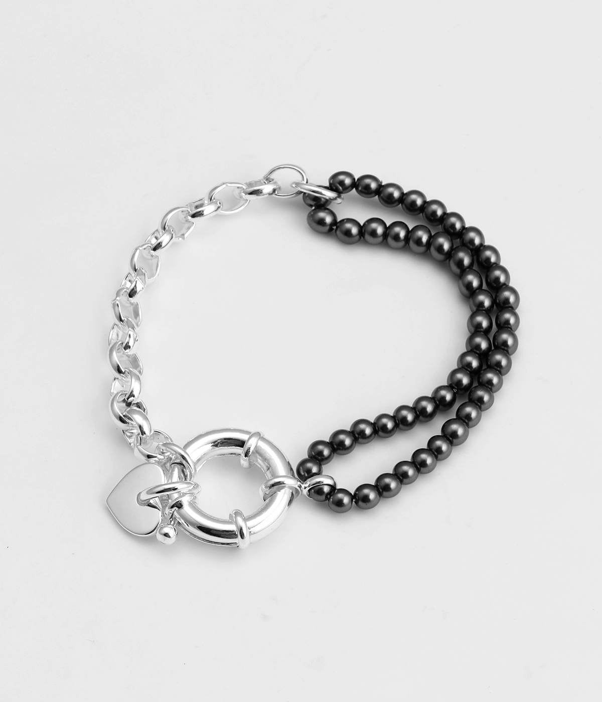Pearls and Heart Bracelet -latest BRACELET,Chain design 2021
