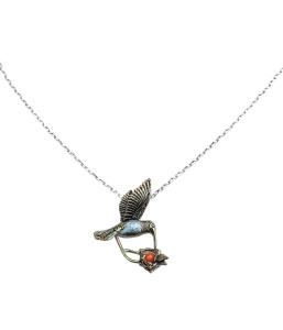 Hummingbird Mother by Vernon Wilson of Panama Bay Jewelers | VW016-latest NECKLACE design 2021