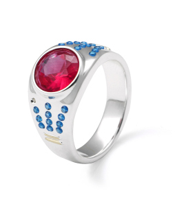 sparkle blue-latest RING design 2021