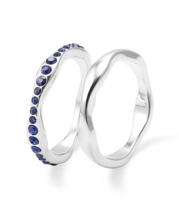 FLOW-Blue-New mould-latest RING design 2021