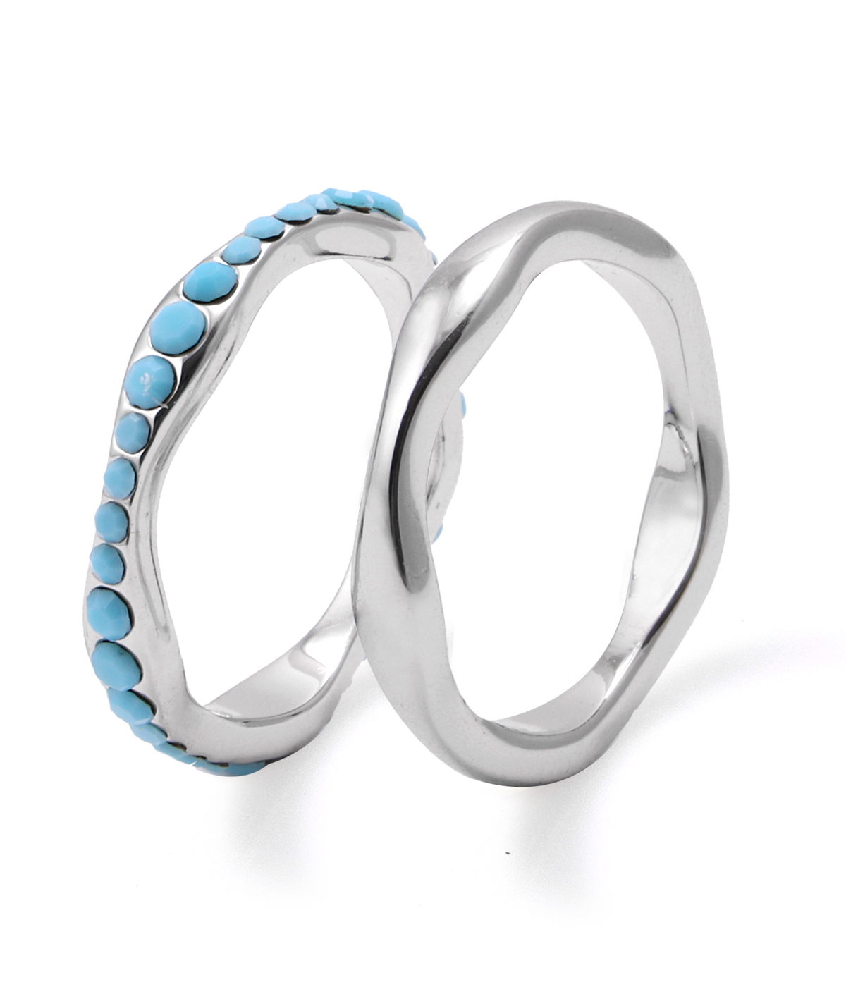 FLOW ring - turquoise -latest RING,Band Ring design 2021