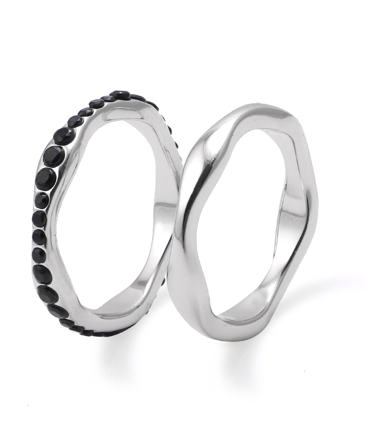FLOW ring - black -latest RING,Band Ring design 2021